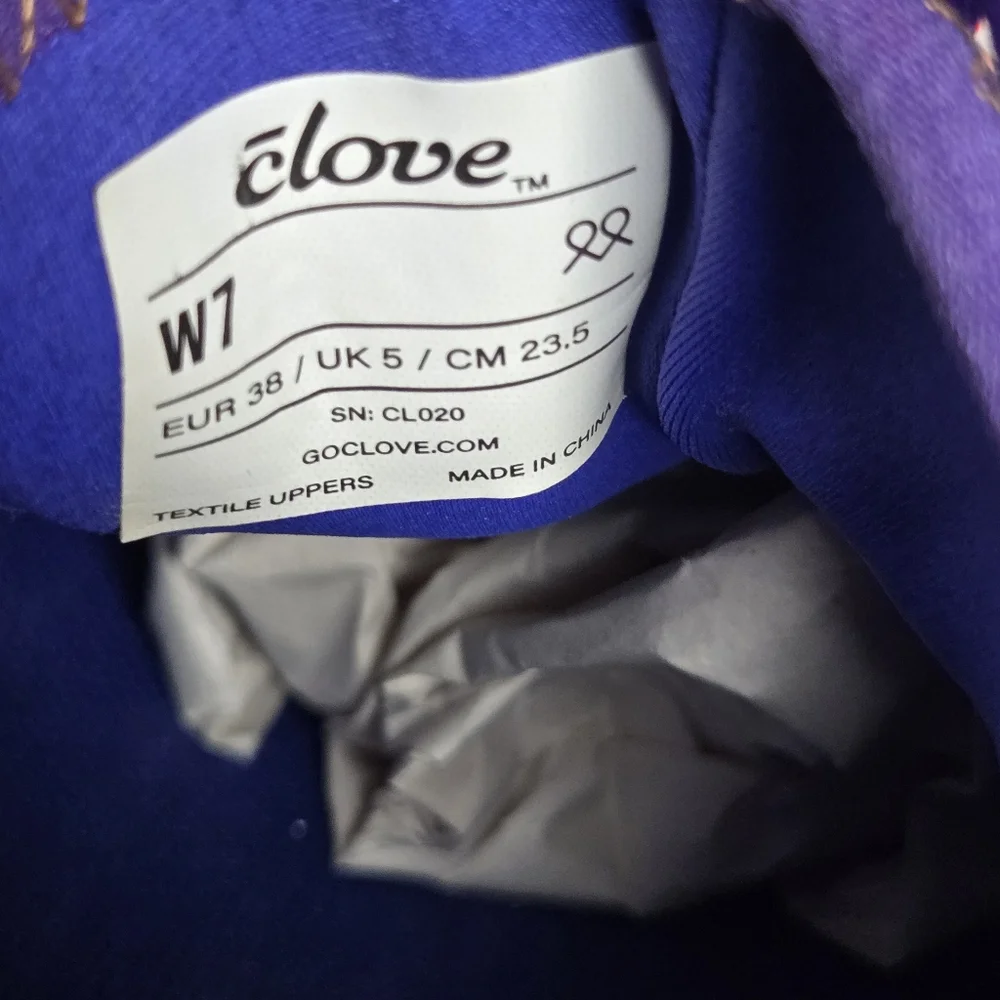 Clove Aeros Desert Violet Purple Nursing Sneakers Comfort